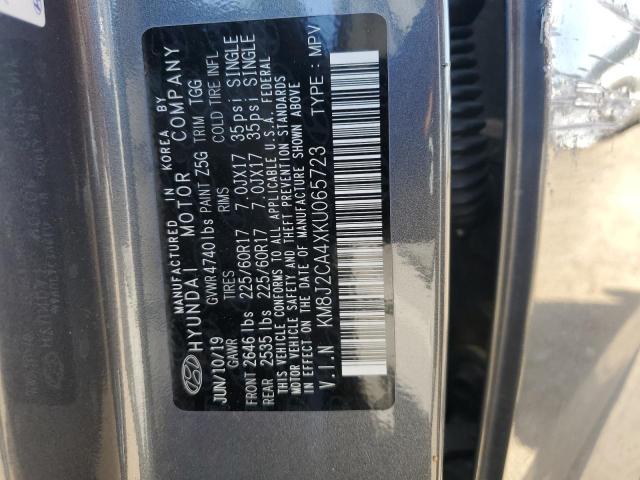 2019 HYUNDAI TUCSON SE - KM8J2CA4XKU065723