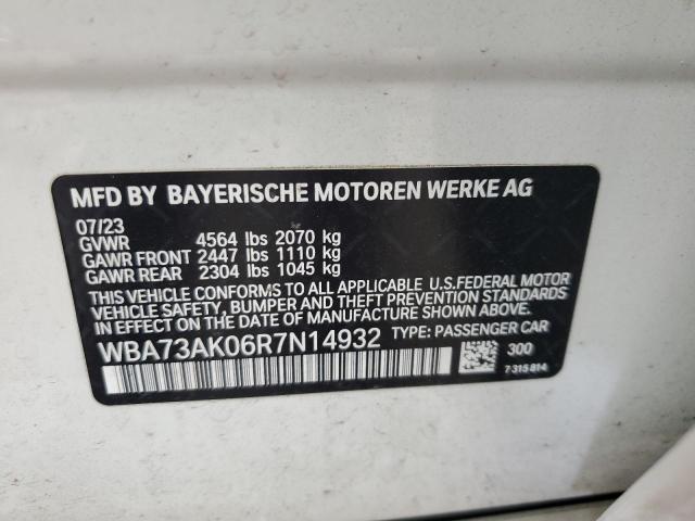 VIN WBA73AK06R7N14932 2024 BMW 2 SERIES no.12