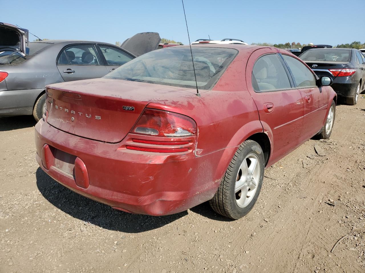 Lot #2888527297 2004 DODGE STRATUS SX