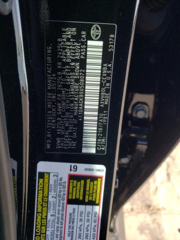 VIN 4T1DAACK9SU508072 2025 TOYOTA CAMRY no.13