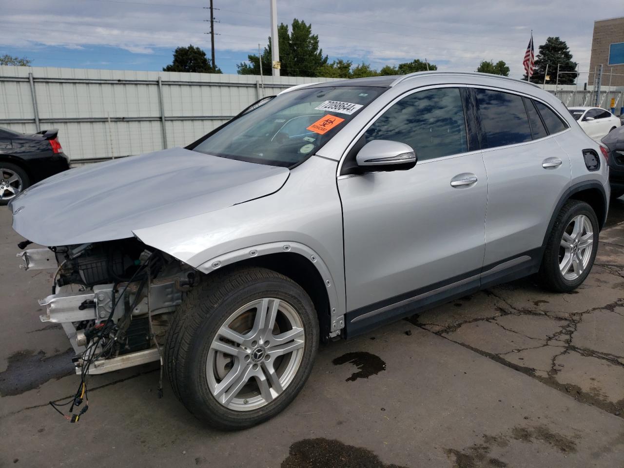 Lot #3024493544 2021 MERCEDES-BENZ GLA 250 4M