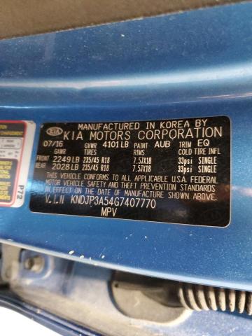 VIN KNDJP3A54G7407770 2016 KIA Soul, + no.13