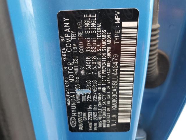 2020 HYUNDAI KONA LIMIT - KM8K3CA58LU446479