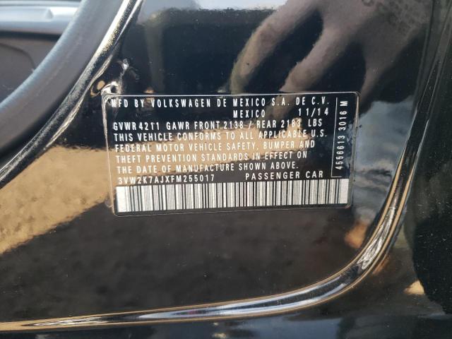 2015 VOLKSWAGEN JETTA BASE - 3VW2K7AJXFM255017