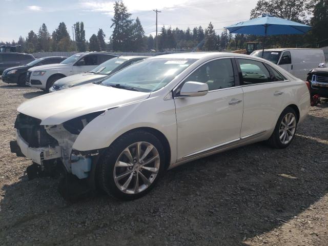 CADILLAC XTS LUXURY 2013 white  gas 2G61P5S36D9131842 photo #1