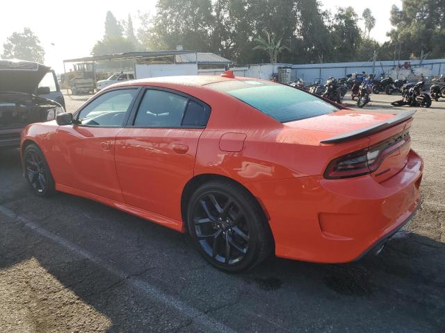 DODGE CHARGER GT 2020 orange  flexible fuel 2C3CDXHG7LH176446 photo #3