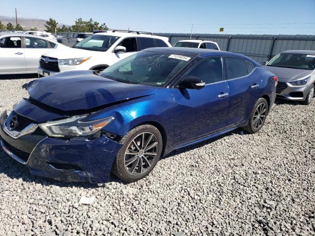 NISSAN MAXIMA 3.5 2016 blue  gas 1N4AA6AP8GC421740 photo #1