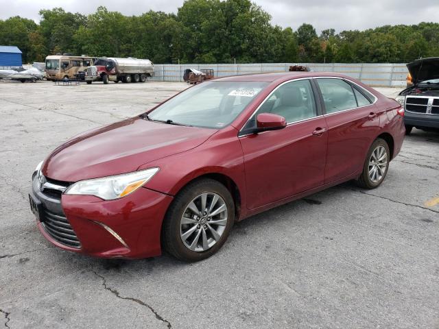 TOYOTA CAMRY LE 2016 red sedan 4d gas 4T1BF1FKXGU594892 photo #1