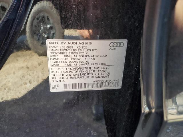 2015 AUDI Q7 PRESTIG - WA1DGAFE8FD033247