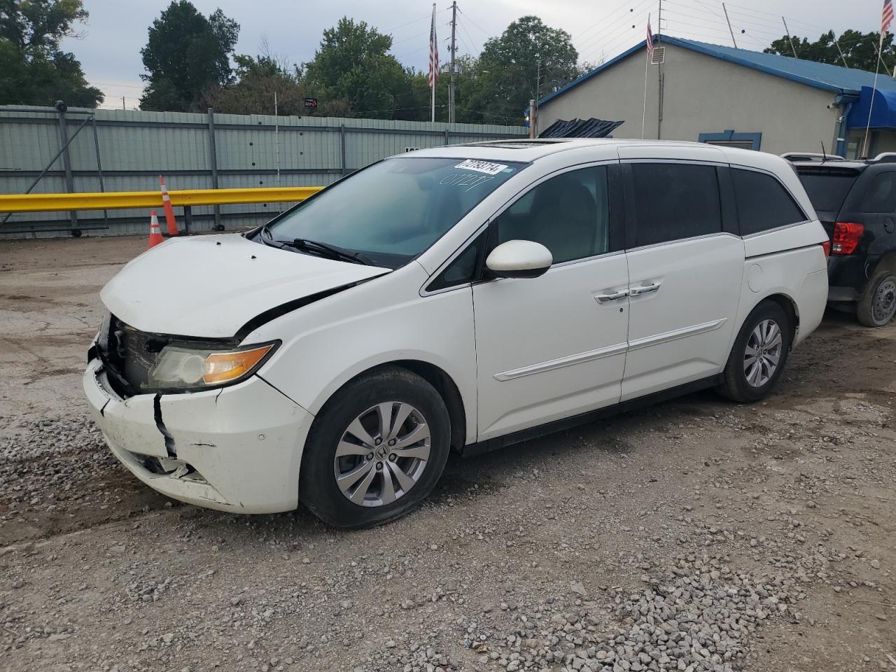 Lot #2857253869 2015 HONDA ODYSSEY EX