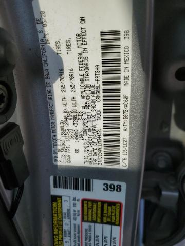 2020 TOYOTA TACOMA DOU - 3TMCZ5AN1LM344321
