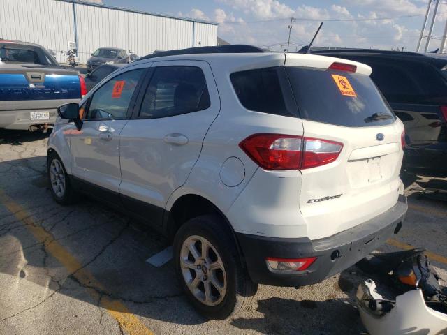 FORD ECOSPORT S 2018 white  gas MAJ6P1UL4JC194733 photo #3