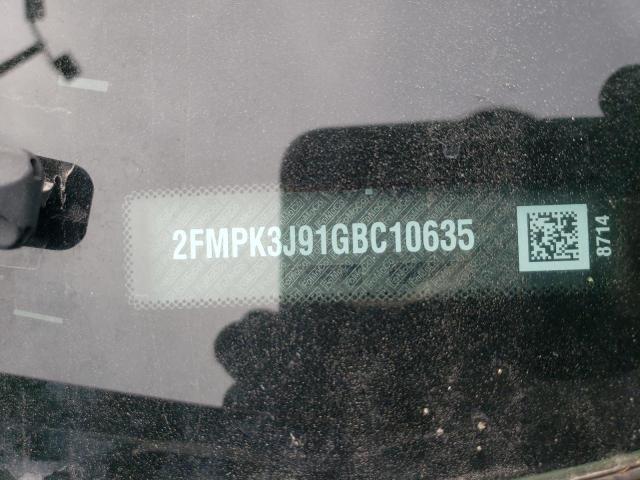 VIN 2FMPK3J91GBC10635 2016 Ford Edge, Sel no.13