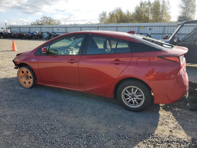 TOYOTA PRIUS LE 2022 red  hybrid engine JTDL9MFU9N3031502 photo #3