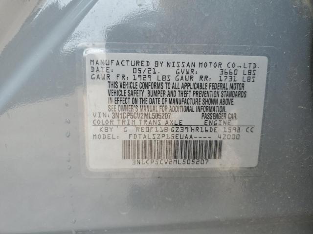 2021 NISSAN KICKS SV - 3N1CP5CV2ML505207