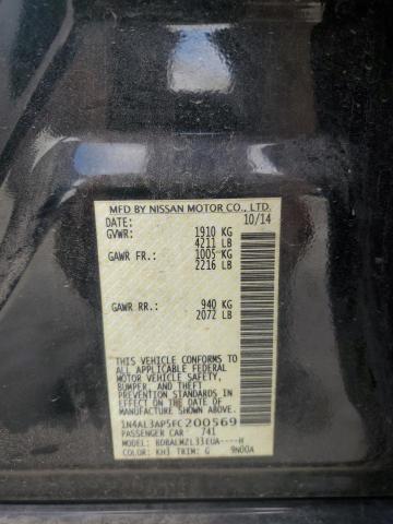 2015 NISSAN ALTIMA 2.5 - 1N4AL3AP5FC200569