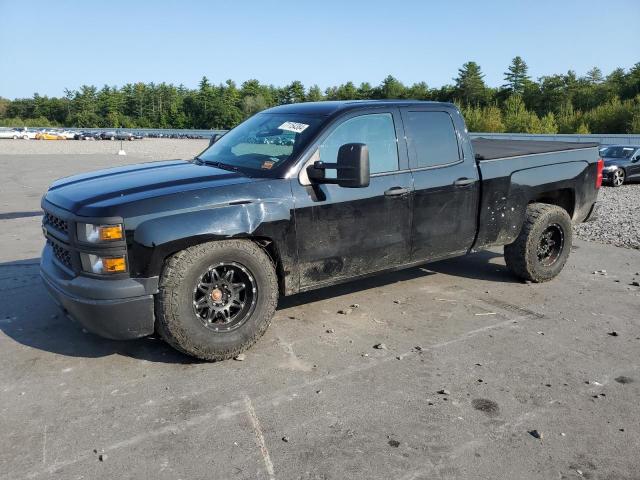 CHEVROLET SILVERADO 2014 black 4dr ext gas 1GCVKPEC9EZ297879 photo #1