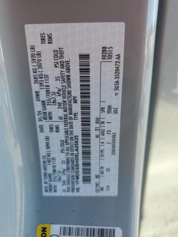 2024 FORD BRONCO OUT 1FMDE8BH0RLA05825