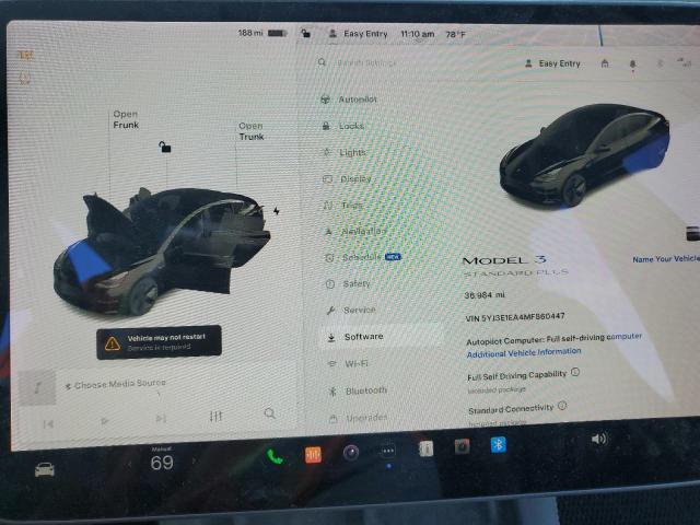 2021 TESLA MODEL 3 - 5YJ3E1EA4MF860447