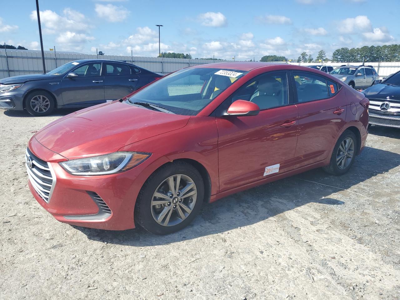 Lot #2857936249 2018 HYUNDAI ELANTRA SE