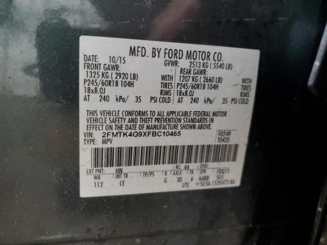 2015 FORD EDGE SE - 2FMTK4G9XFBC10465