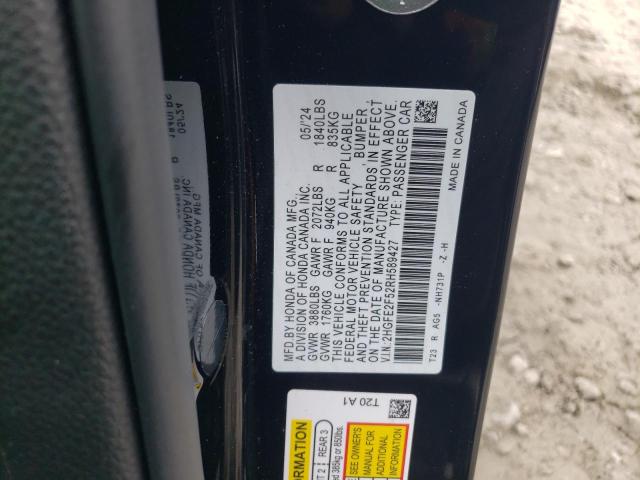 2024 HONDA CIVIC SPOR - 2HGFE2F52RH589427