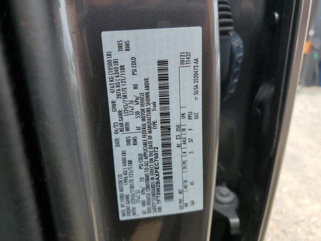 2023 FORD F250 SUPER - 1FT8W2BAXPEC76072