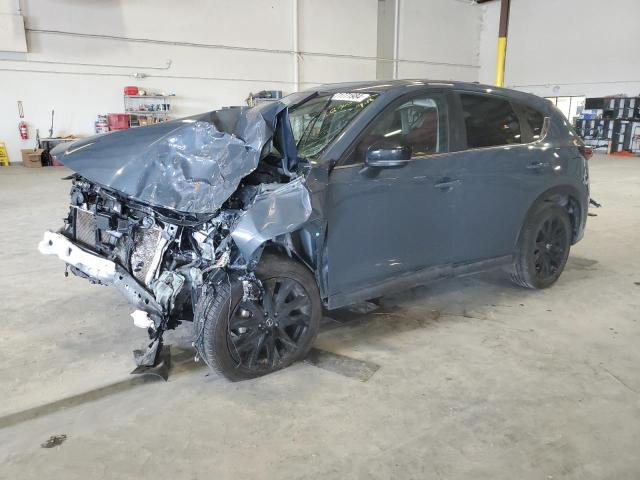 MAZDA CX-5 PREFE 2024 blue  gas JM3KFBCL4R0436542 photo #1