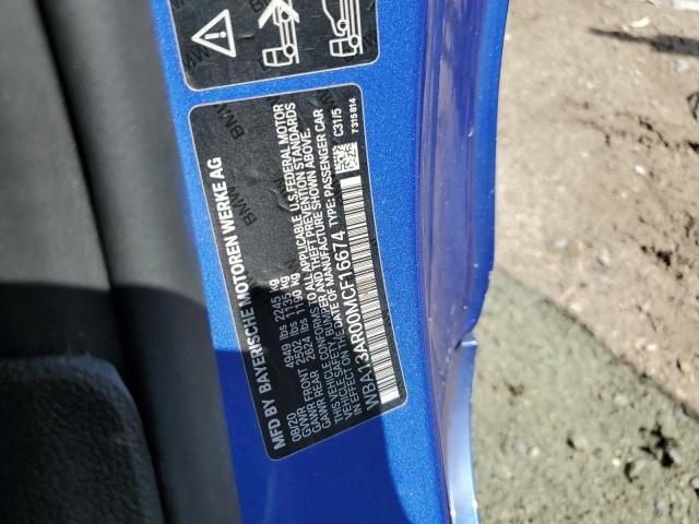 2021 BMW M440XI WBA13AR00MCF16674