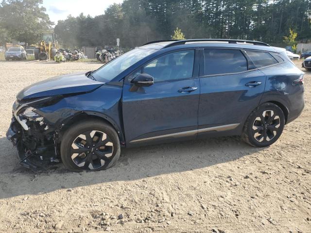 KIA SPORTAGE X 2023 blue  hybrid engine KNDPYDAH6P7059770 photo #1