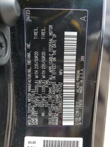2023 TOYOTA SIENNA XSE - 5TDXRKEC4PS157492