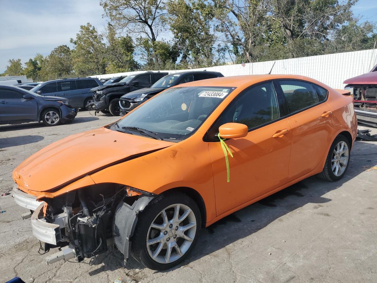 Lot #2897875139 2013 DODGE DART SXT