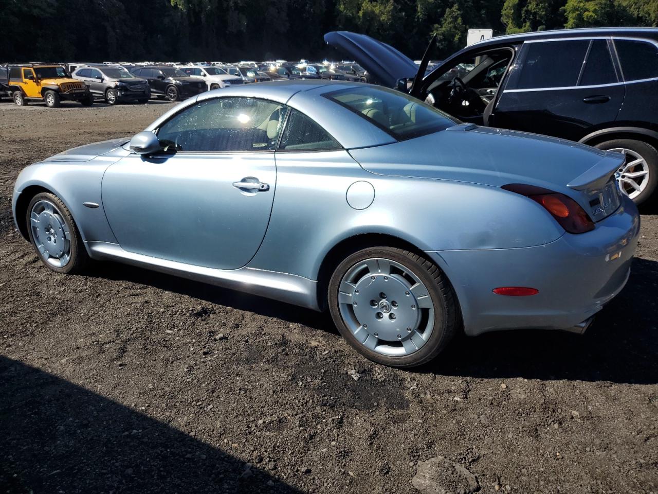 LEXUS SC 430 2004 blue  gas JTHFN48Y240049248 photo #3