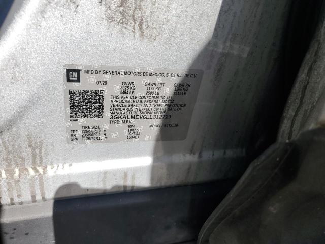 2020 GMC TERRAIN SL - 3GKALMEV6LL312729