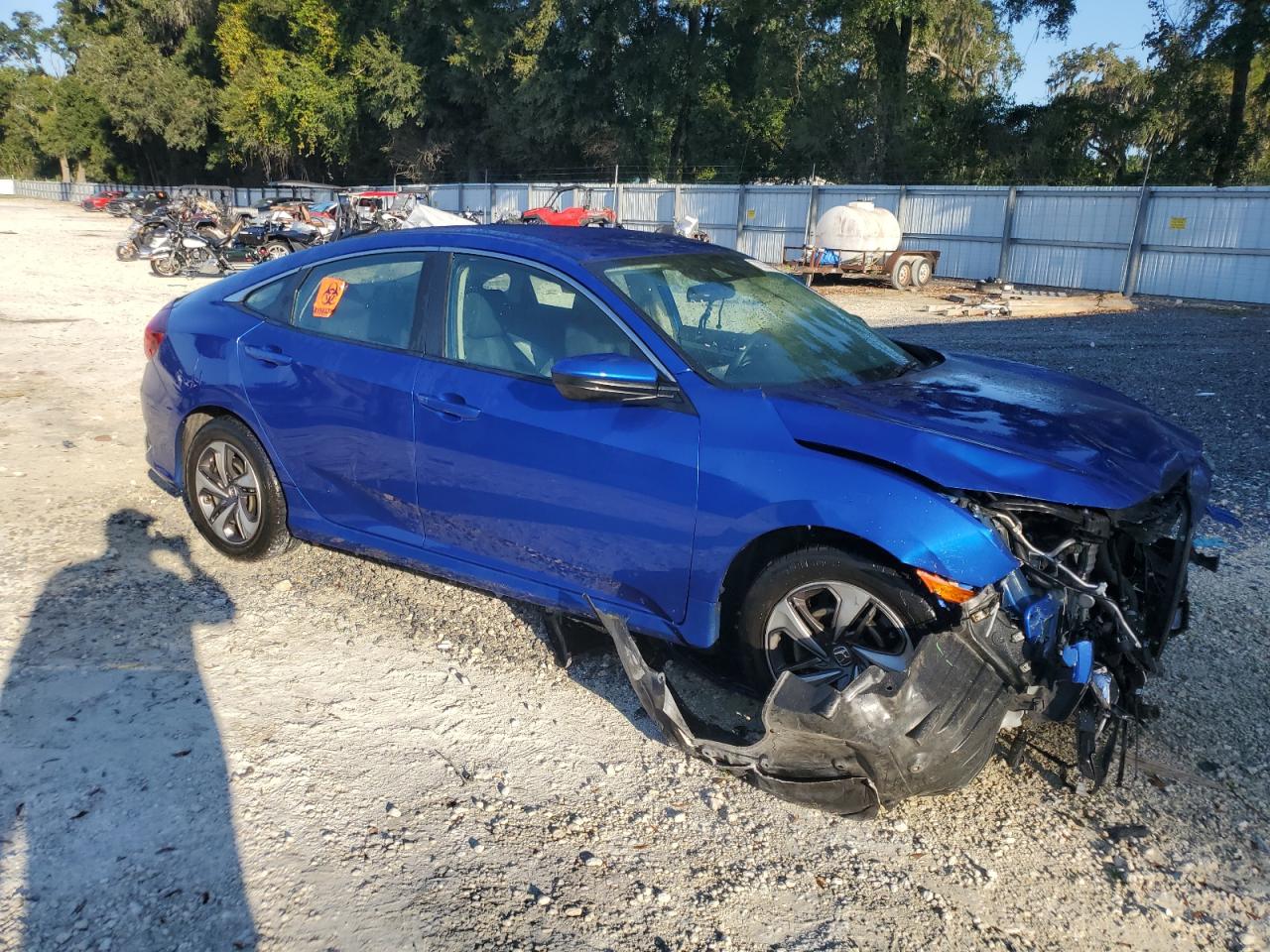 Lot #3027085825 2021 HONDA CIVIC LX