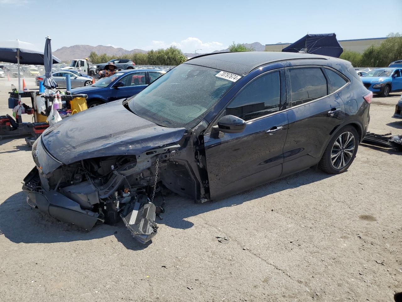 Lot #2956896934 2021 FORD ESCAPE SEL