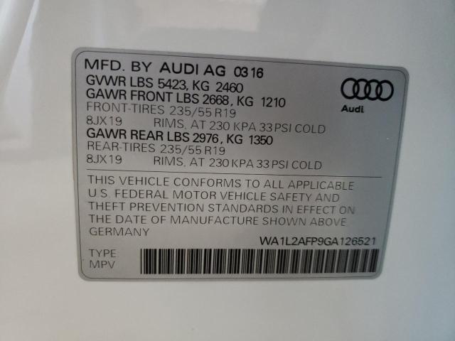 VIN WA1L2AFP9GA126521 2016 Audi Q5, Premium Plus no.13