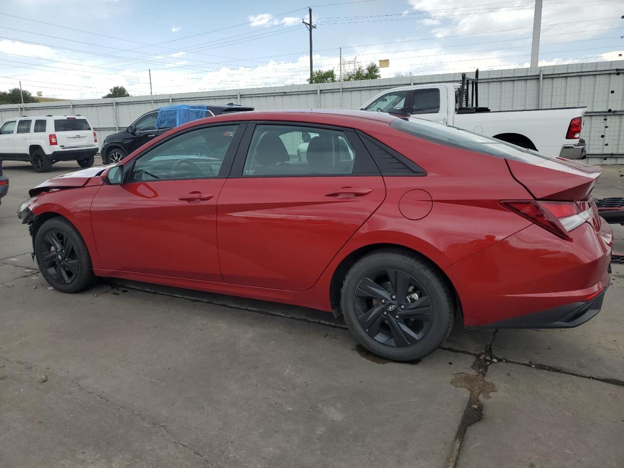 Lot #2921814508 2021 HYUNDAI ELANTRA SE