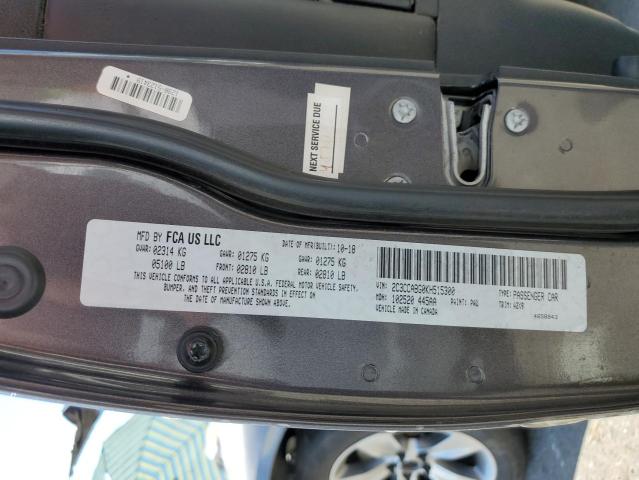 2019 CHRYSLER 300 S - 2C3CCABG0KH515300