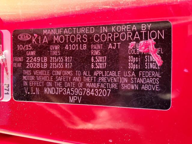 2016 KIA SOUL + - KNDJP3A59G7843207
