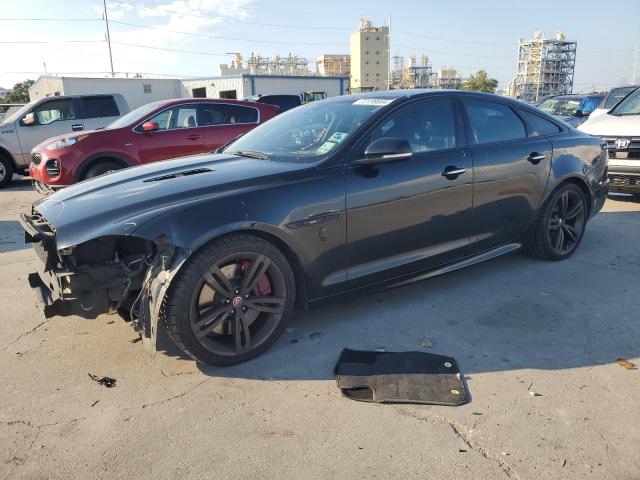 JAGUAR XJR 2014 black sedan 4d gas SAJWA1EK6EMV58766 photo #1