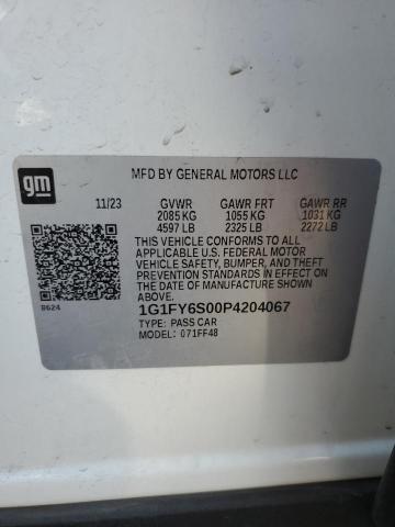 VIN 1G1FY6S00P4204067 2023 Chevrolet Bolt, LT no.13