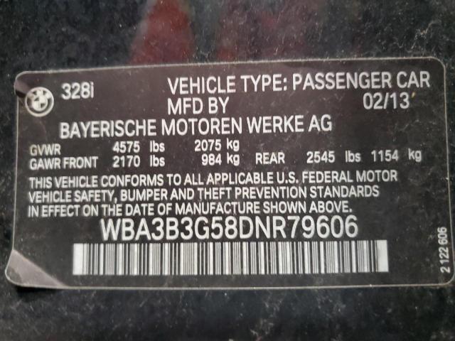 VIN WBA3B3G58DNR79606 2013 BMW 3 Series, 328 XI no.12