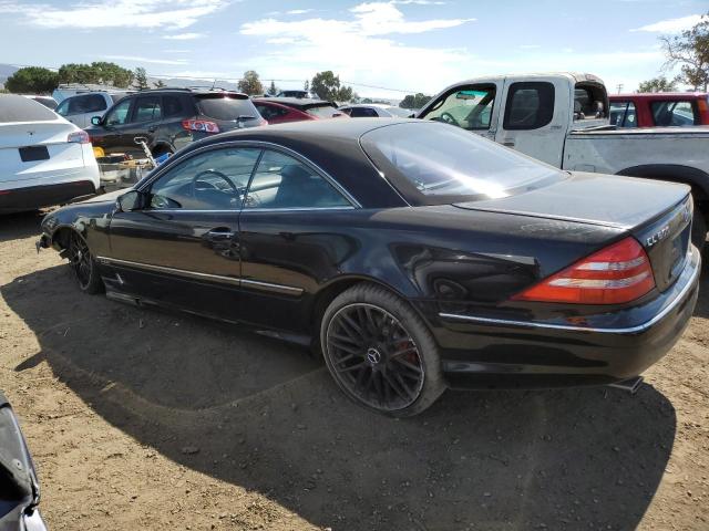 MERCEDES-BENZ CL 600 2002 black  gas WDBPJ78J12A020190 photo #3