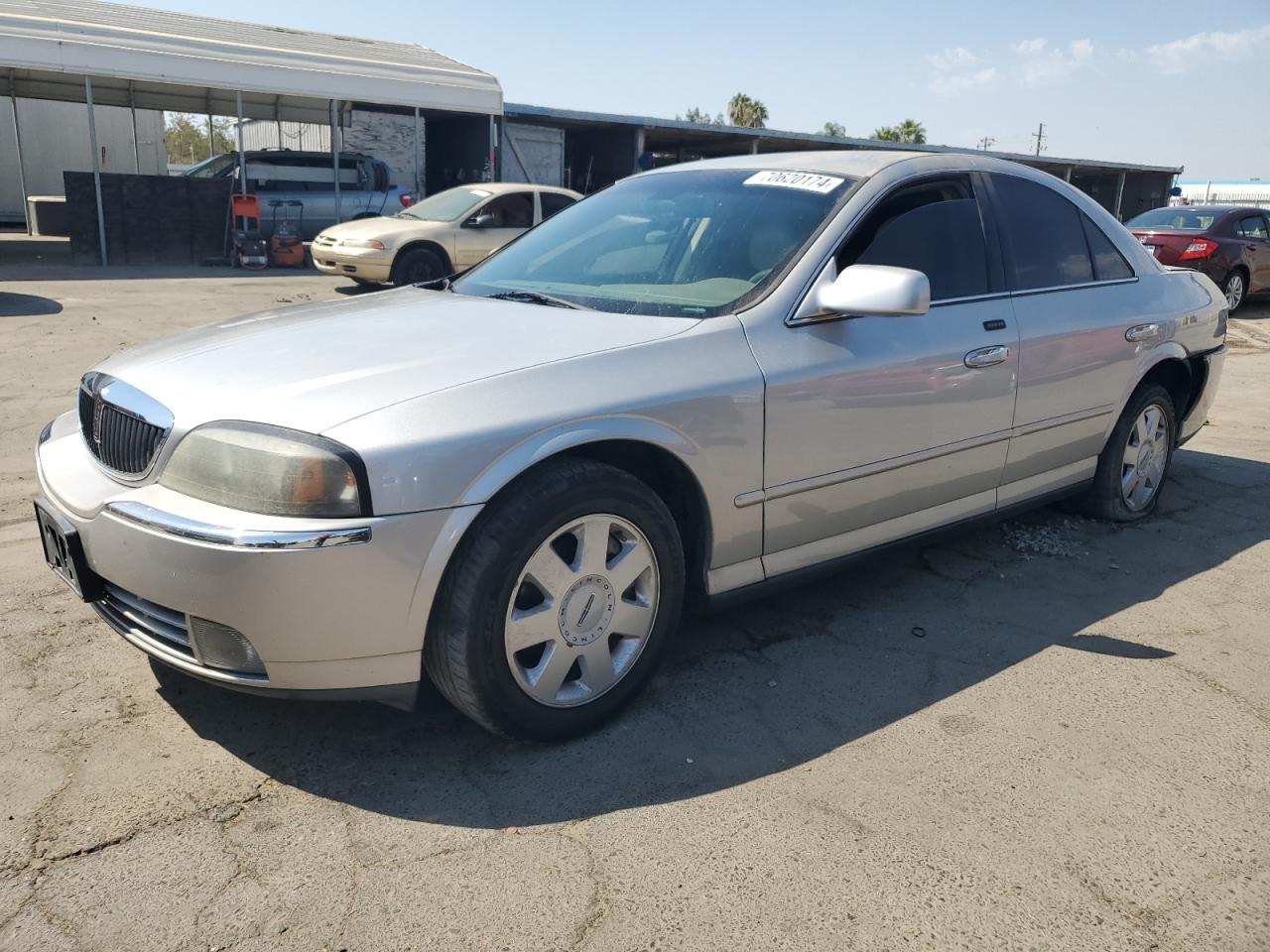 LINCOLN LS 2005 silver sedan 4d gas 1LNHM86S25Y602837 photo #1