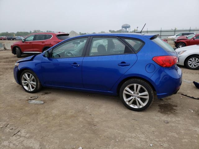 KIA FORTE SX 2011 blue  gas KNAFW5A31B5363540 photo #3