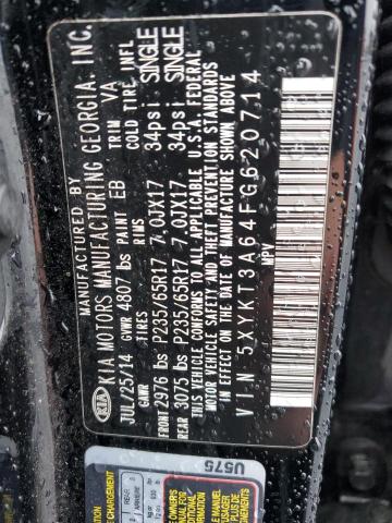 2015 KIA SORENTO LX - 5XYKT3A64FG620714