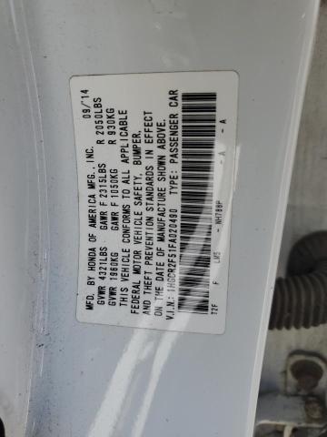 VIN 1HGCR2F51FA020490 2015 Honda Accord, Sport no.12