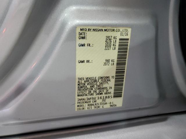 2016 NISSAN ALTIMA 2.5 - 1N4AL3AP3GC161885