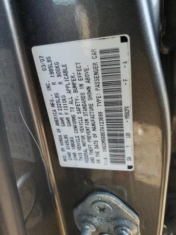 2007 HONDA ACCORD EX 1HGCM56807A123699  71371294